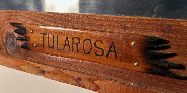 BUFFALO SOLDIERS "BATTLE OF TULAROSA" COMMEMORATIVE POSTER- FRAMED 30" x 24"