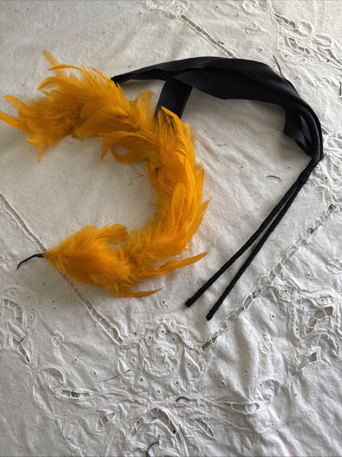 Vintage Antique Millinery Flowers Feathers Hat Trim 16 Pieces