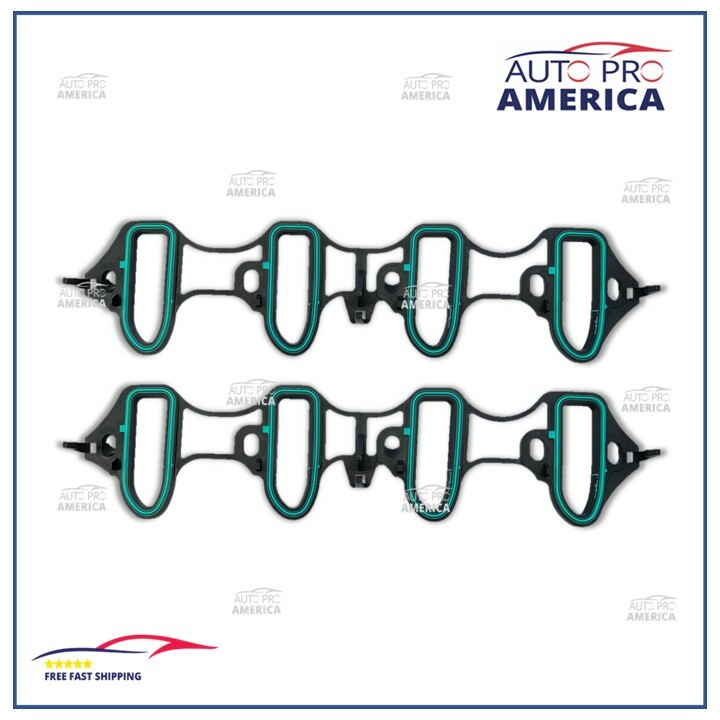 (2)NEW Intake Manifold Gasket For Chevy GM GMC ACDELCO 4.8L 5.3L 6.0L 89060413