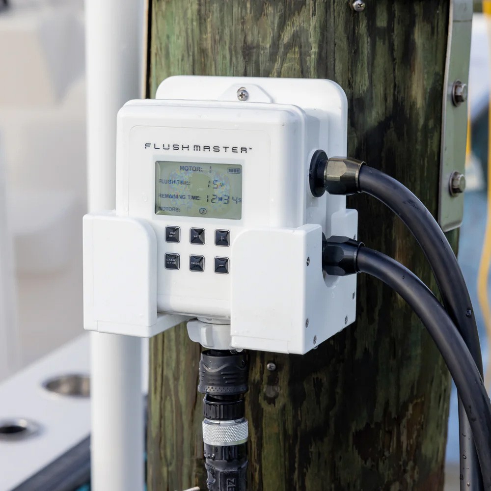 Flushmaster Cradle, Marine-Grade Starboard Mounting Solution