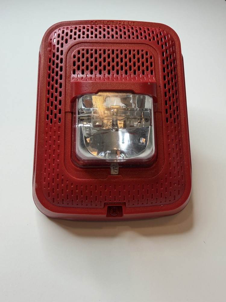 System Sensor SPS RL Wall Speaker Strobe Red Fire Alarm MPN SPS RL Model SPS RL