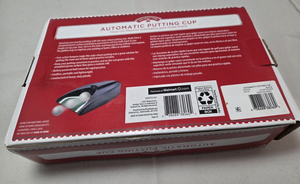 Holiday Time Automatic Indoor Putting Cup