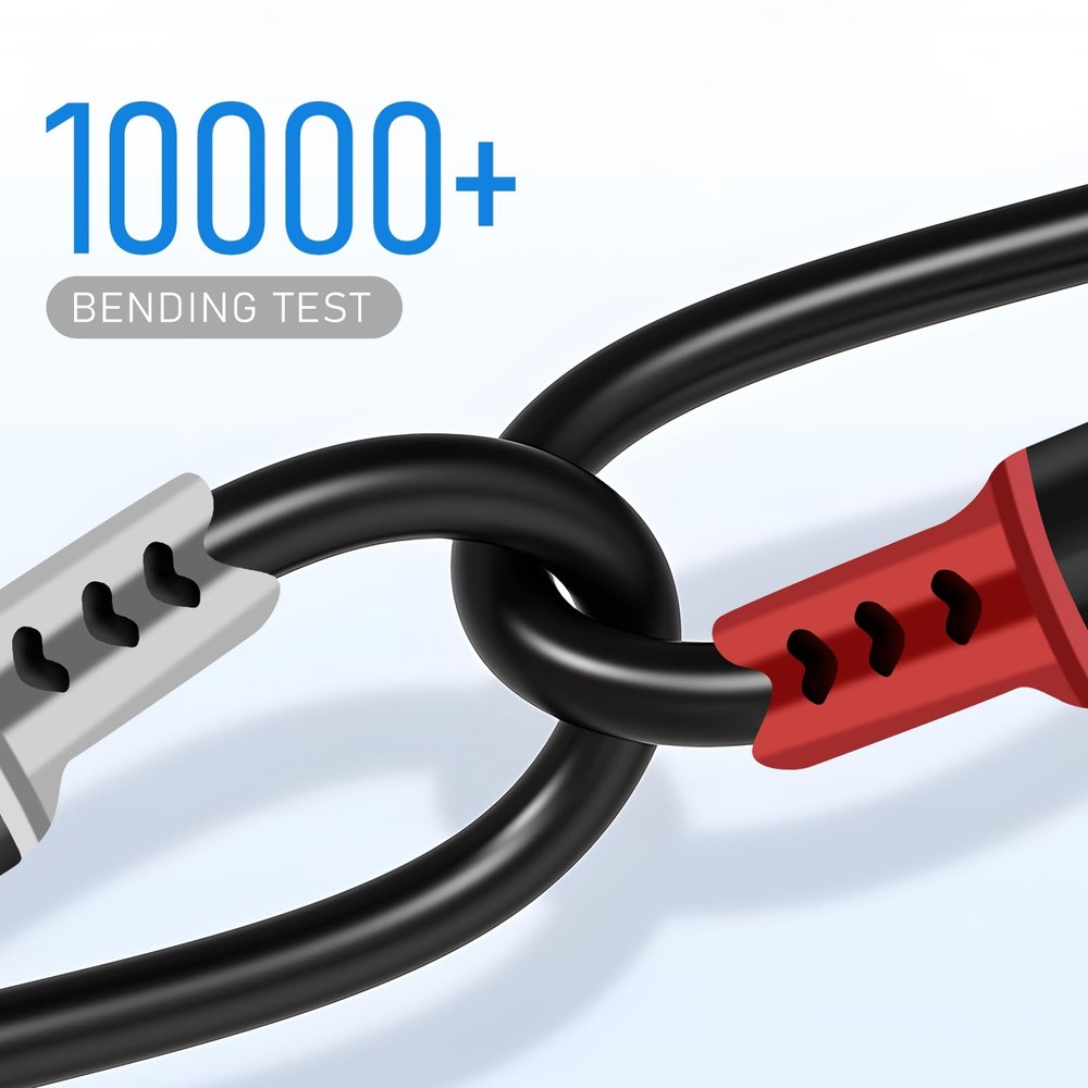 RCA to Speaker Wire Adapter, 2 Bare Cables Plug 6.6FT, Black