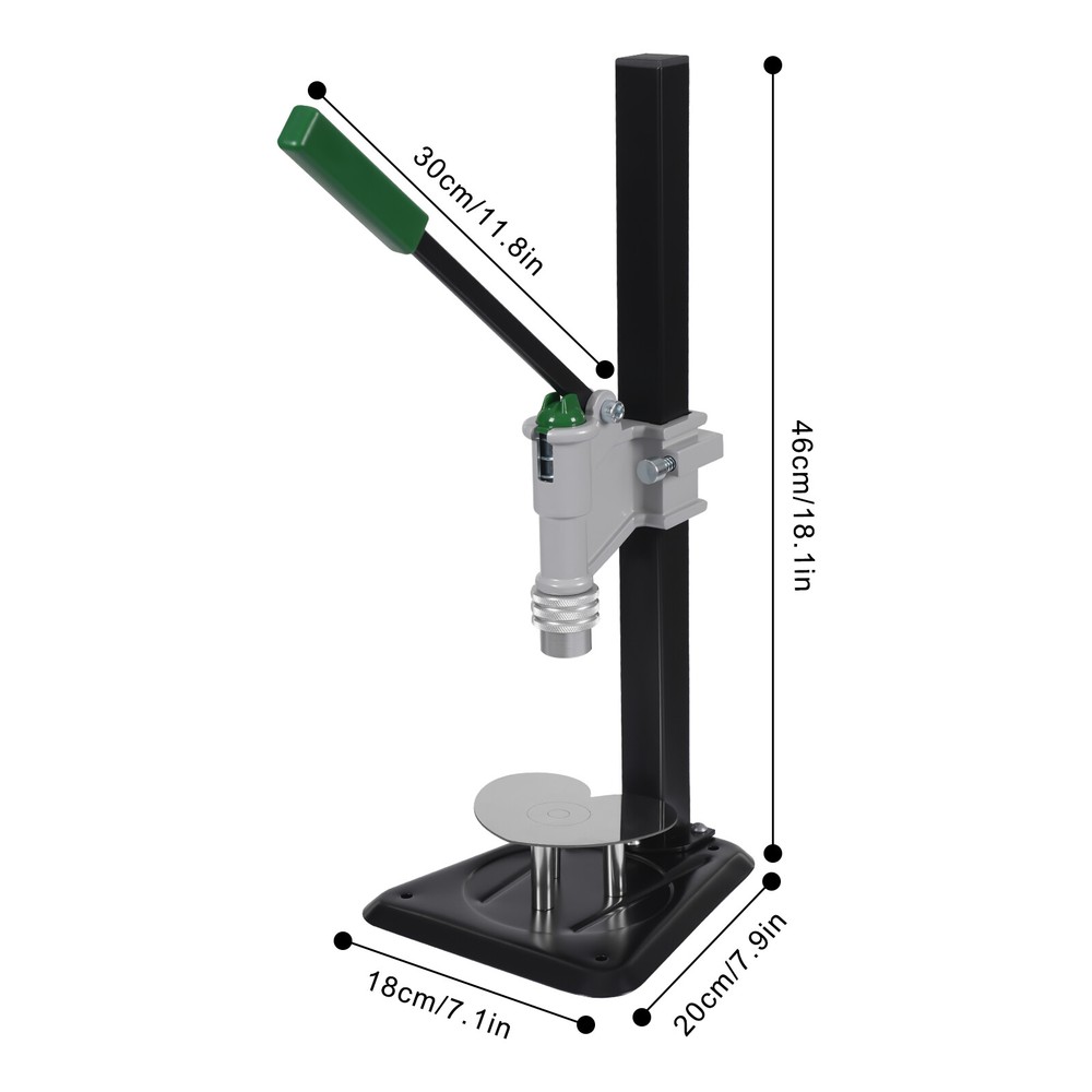 Manual Perfume Bottle Capper Machine, Perfume Sealing Tool DIY Adjustable Height