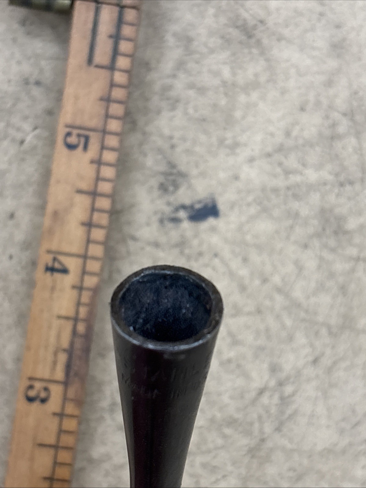 Vintage Stanley No. 750 1/2-Inch Beveled-Edge Socket Chisel