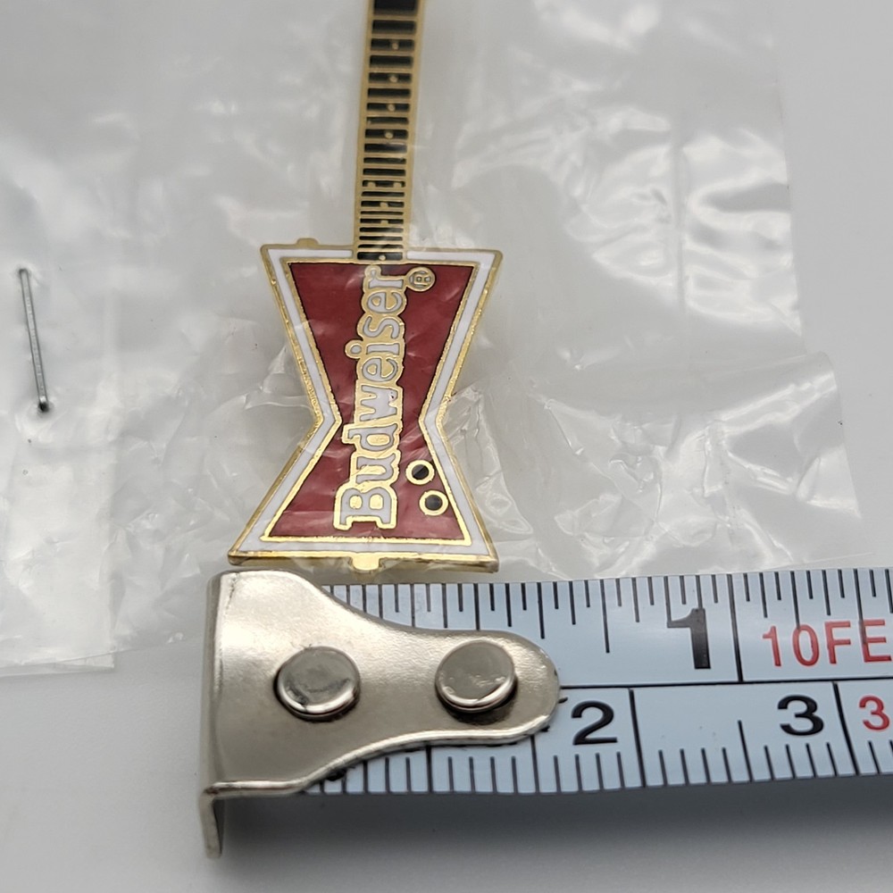 Budweiser Guitar Lapel Pin