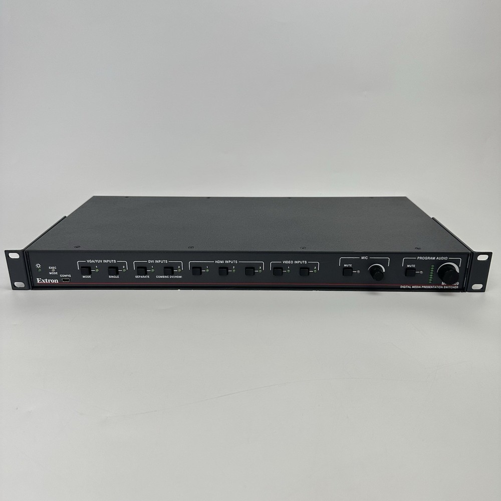 Extron MPS 409 Multi-Format Presentation Switcher – Used w/ Rack Ears