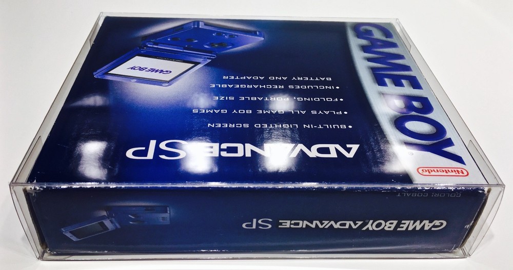 1 Box Protector For GAME BOY ADVANCE SP Console Boxes NTSC SIZE! Case Nintendo