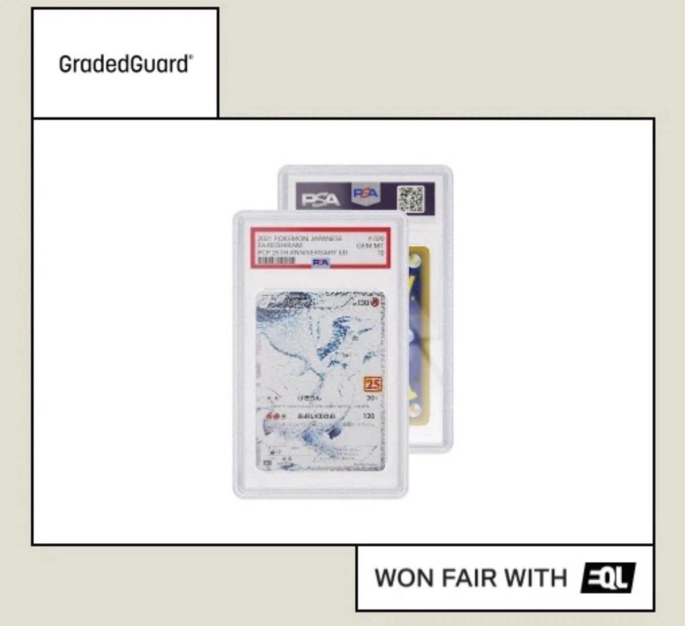 GradedGuard PSA Graded Card Case Guard Protector Glitter Limited Edition