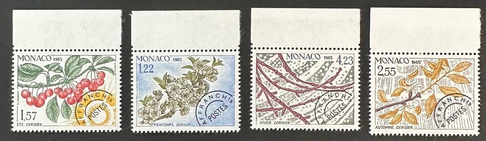 MONACO  1457 - 1460  Beautiful mint NEVER Hinged  Set
