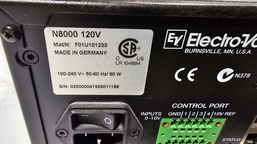 (2) Electro-Voice NETMAX N8000 Digital Matrix Controllers Working Sold as Pair