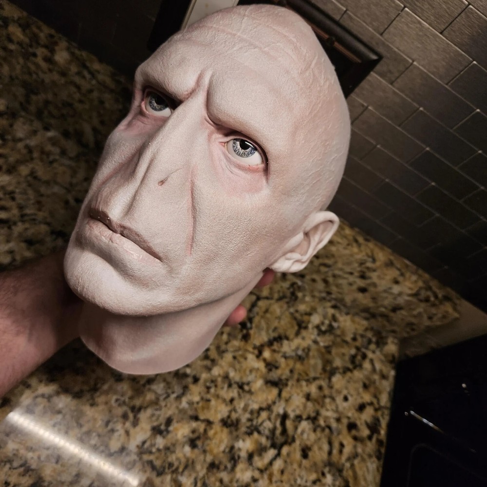 Voldemort harry potter head bust