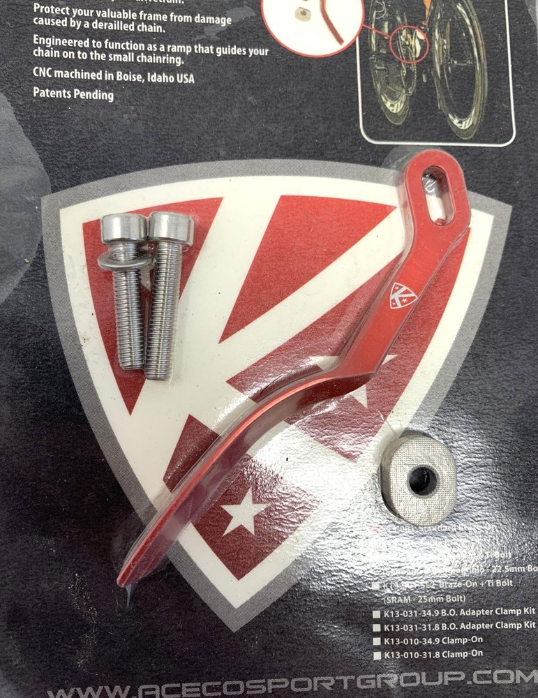 K-Edge Road Chain Catcher Red New