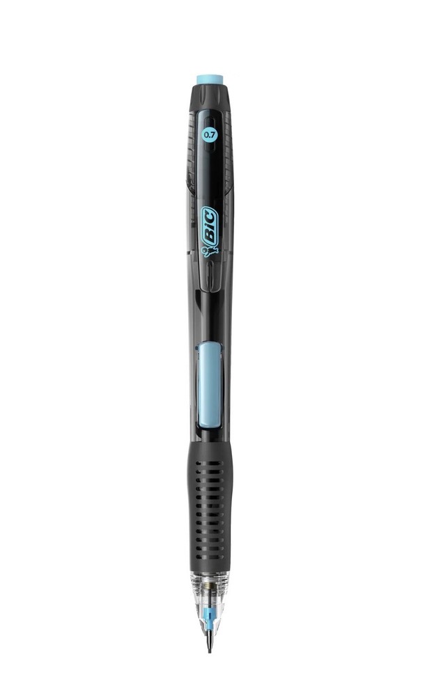 BIC Break-Resistant Mechanical Pencils, Medium Point (0.7mm), Black, 12 Count
