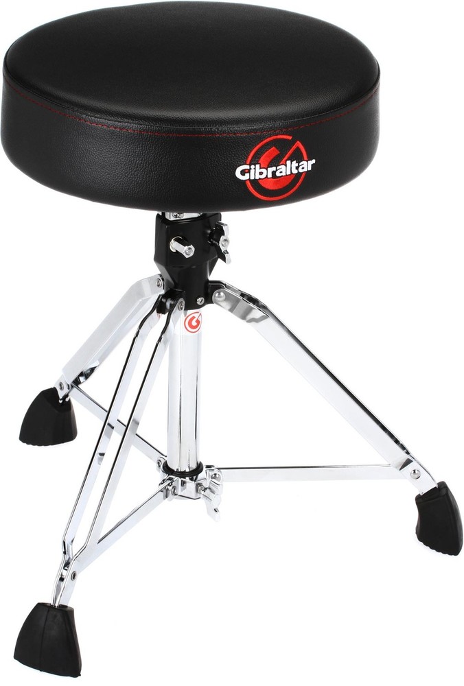 Gibraltar 9608 13-inch Round Double-braced Drum Throne (5-pack) Bundle