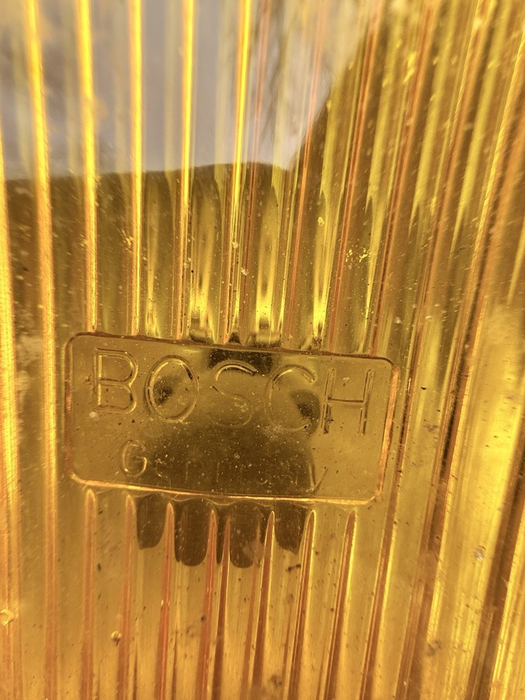 Bosch 5.5 Yellow Light Good Condition Fog light