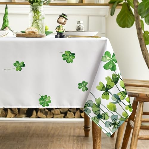 St. Patrick's Day Rectangular Tablecloth 60×120 60" x 120" (Rectangular) Green