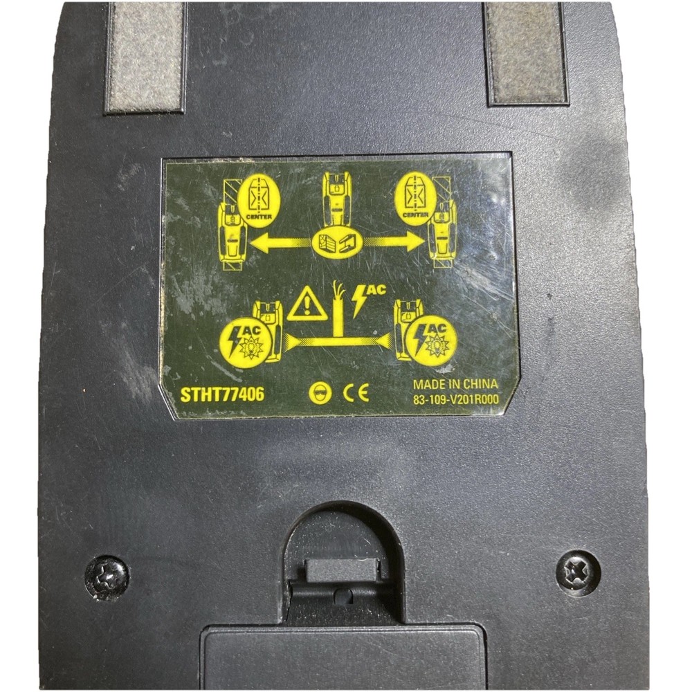 Stanley STHT77406 handheld Stud Sensor/AC Detector Ylw Backlit Digital Display