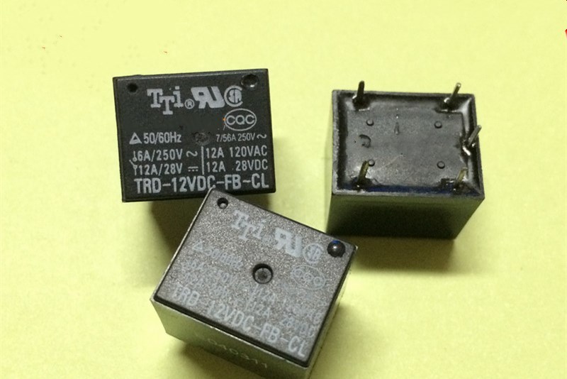 3PC TTI Relay Taixing TRD-12VDC-FB-CL
