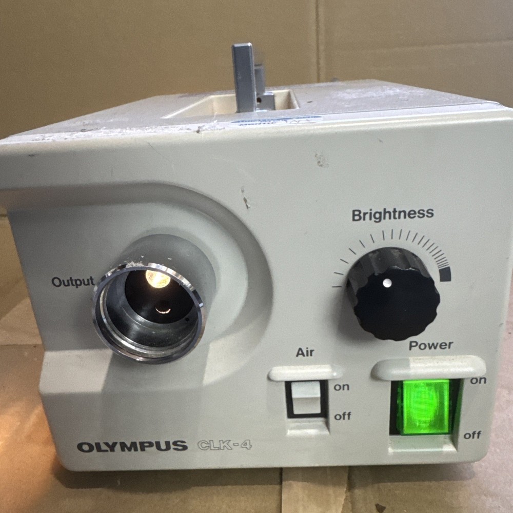 Olympus CLK-4 Universal Endoscope Air Halogen Light Source Adjustable Intensity