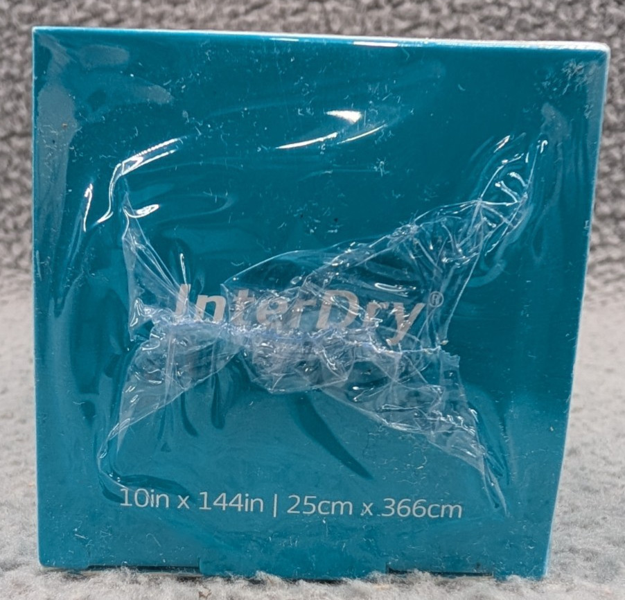 Coloplast InterDry Textile w/ Antimicrobial Silver Complex 10" X 144” Exp 4/2026