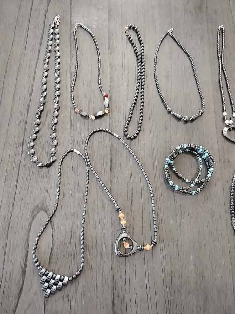 Hematite Jewelry Lot