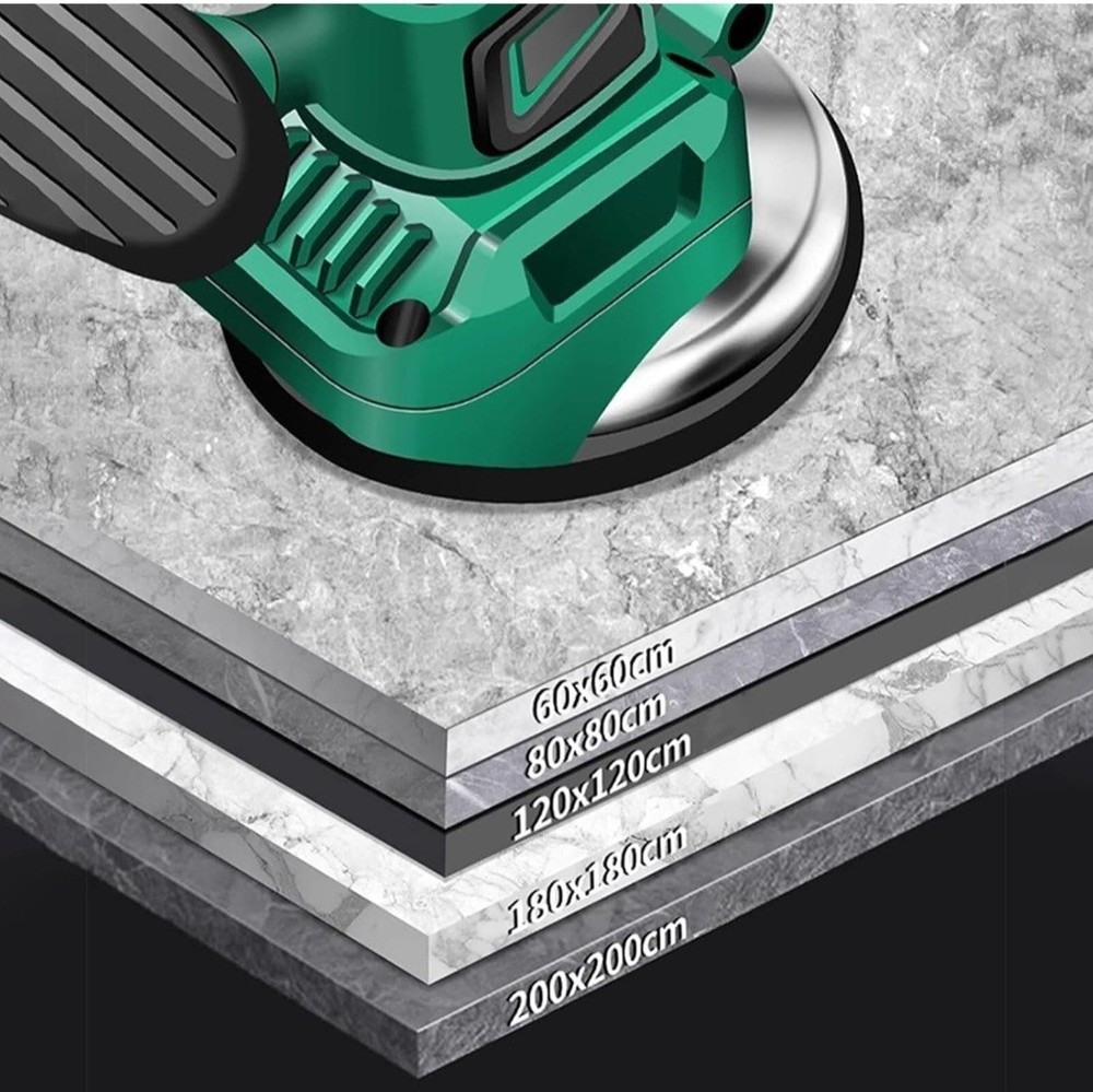 TOMTASK Tile Machine Installation Tool Tiling Suction Cup for... Check Descrip..