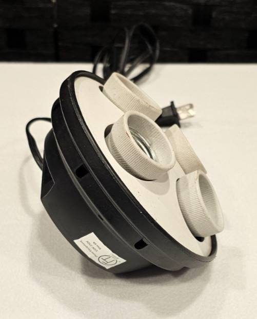 LS Photo Studio 4-Socket Light Head E27 Mount for Photography Video Lighting