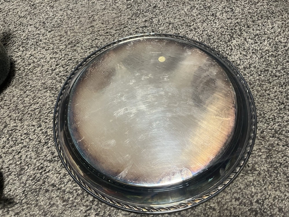 Vintage Wm Rogers Tray #471 And Tea Set