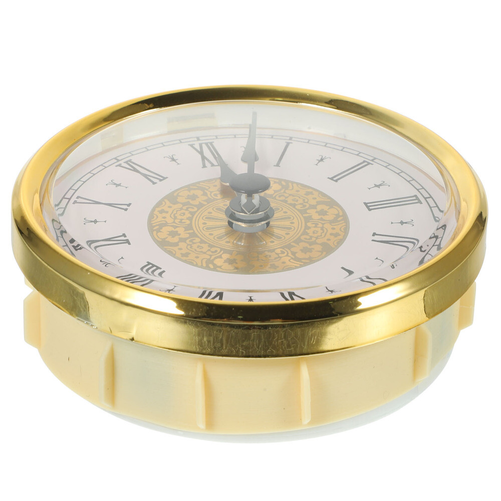 Retro Clock Insert DIY Round Clock Head Silent Clock Head Insert Quartz Clock
