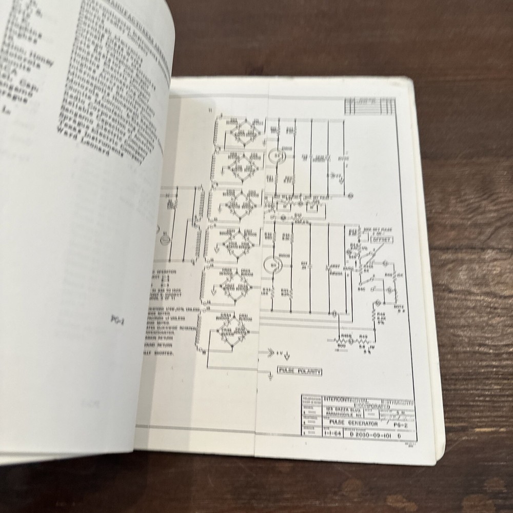 Intercontinental Instruments Model PG-2 Pulse Generator Instruction Manual 10/64