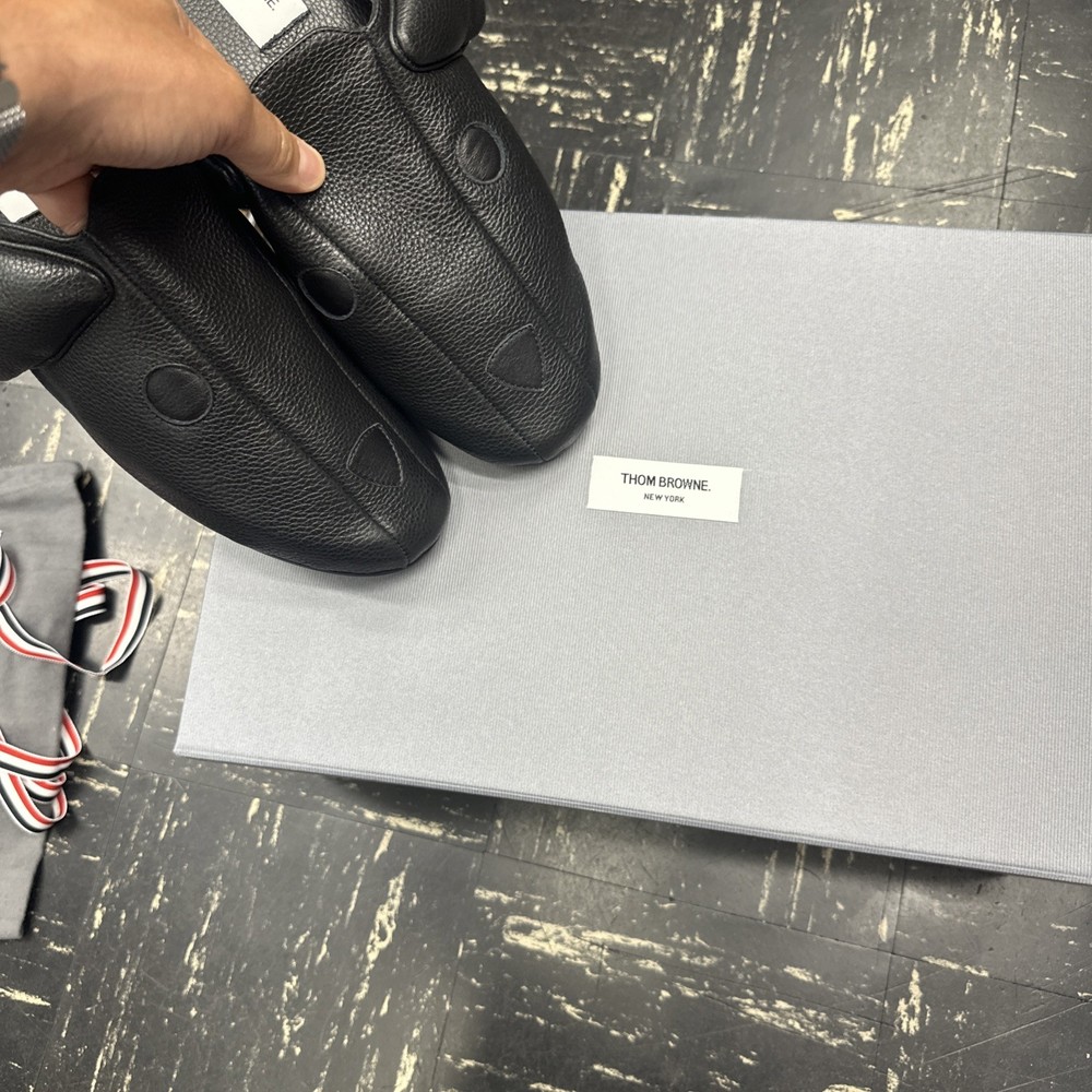 Authentic Thom Browne Empty Gift Box Magnetic Gray Storage Box JUMBO