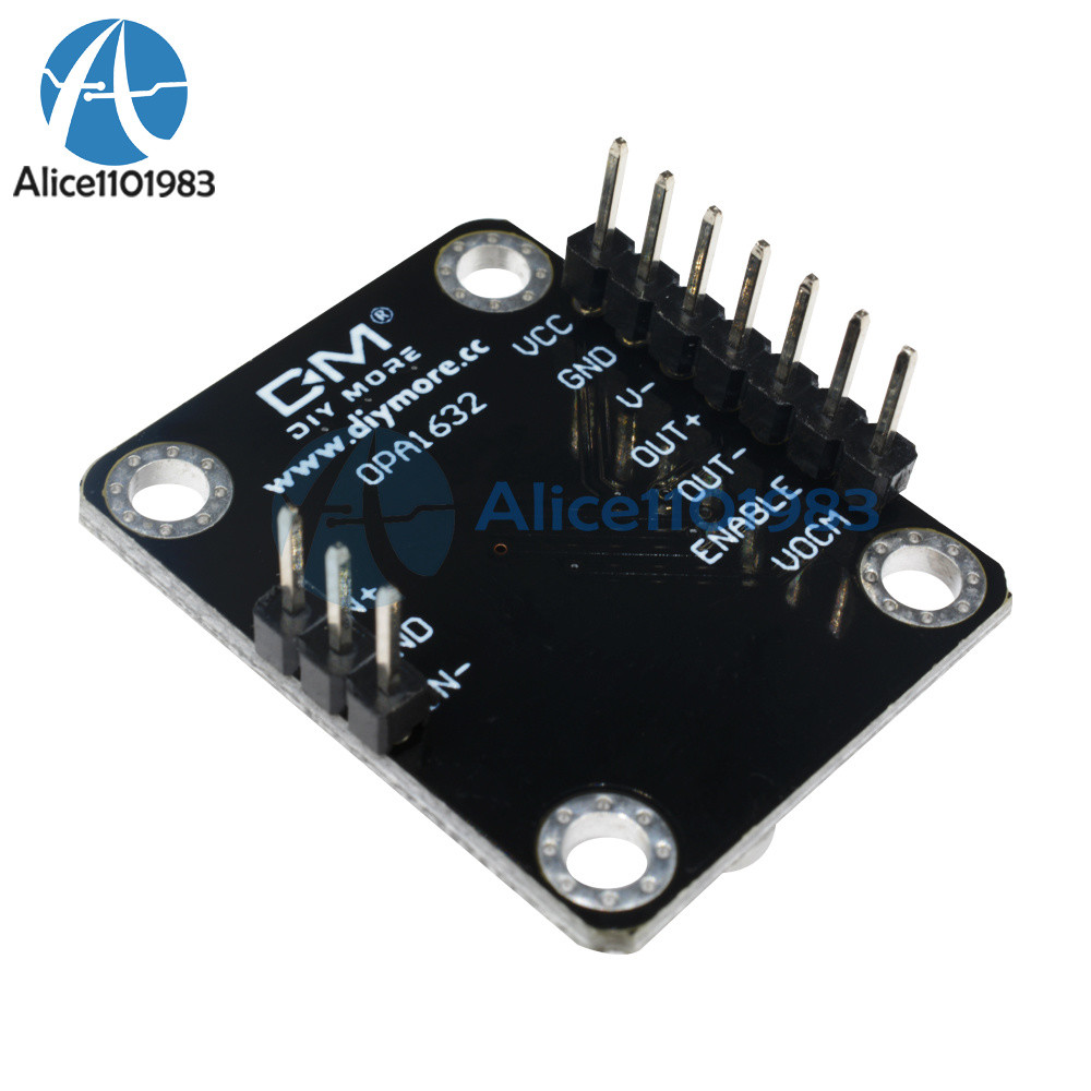 OPA1632 Fully-Differential Audio Operational Amplifier Board ADC Driver Module