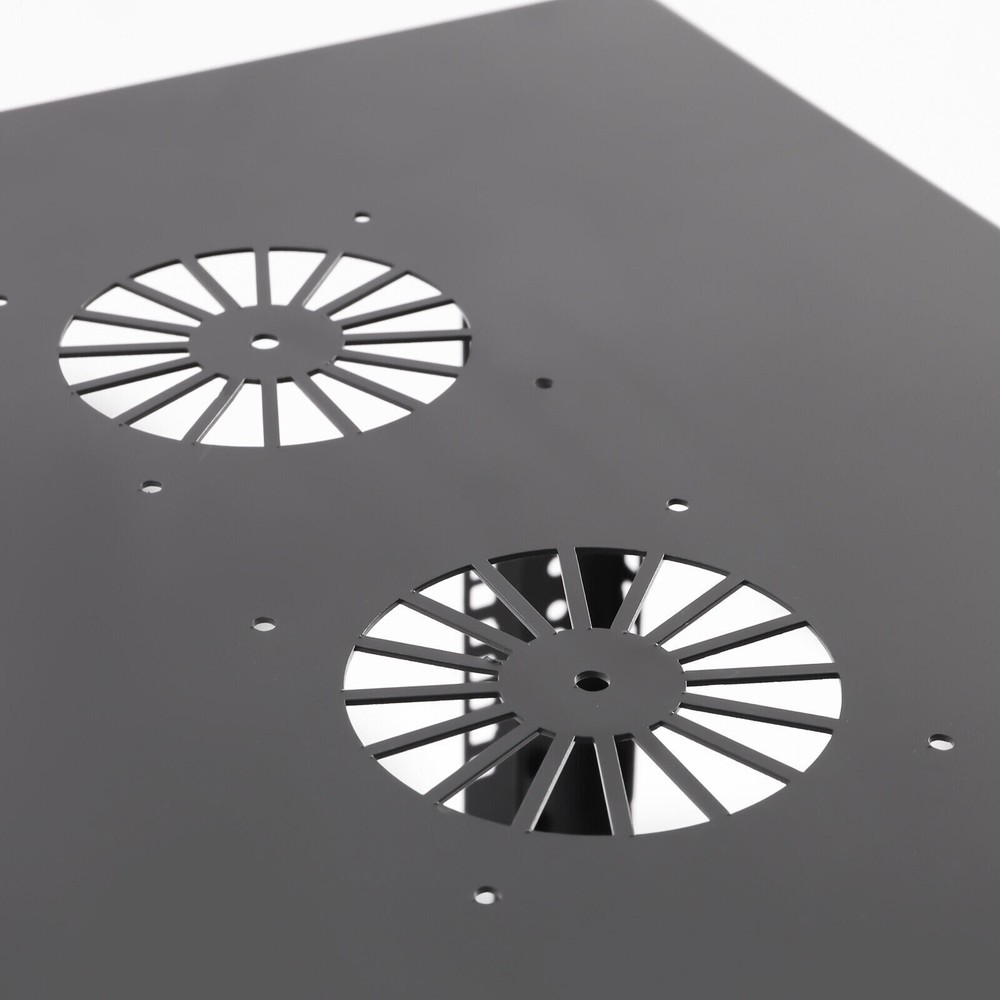 4 Post 0-31.5"Open Frame Network Server Rack Holder on Caters Adjustable 18U NEW