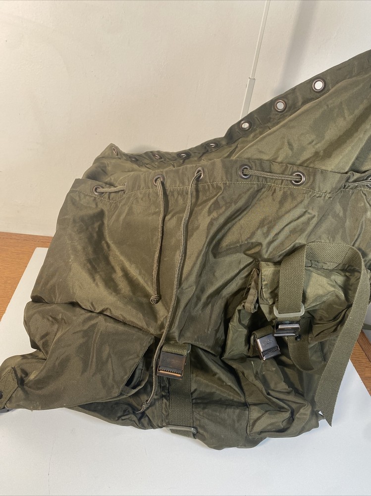 Large Army Tactical Bag With Drawstring / Buckles / Pockets Storage Pack