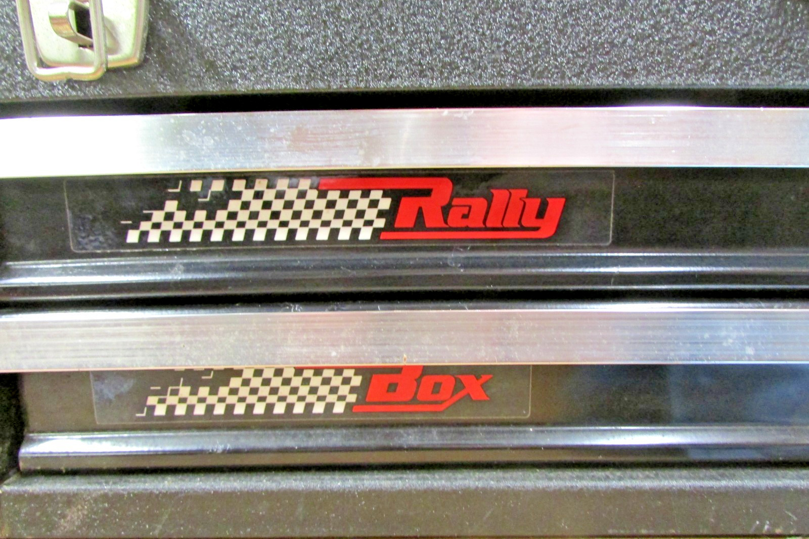 Vintage Craftsman Rally 2 Drawer Tool Box Chest Near Mint. USA.