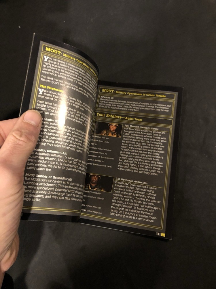 full spectrum warrior xbox manual Only