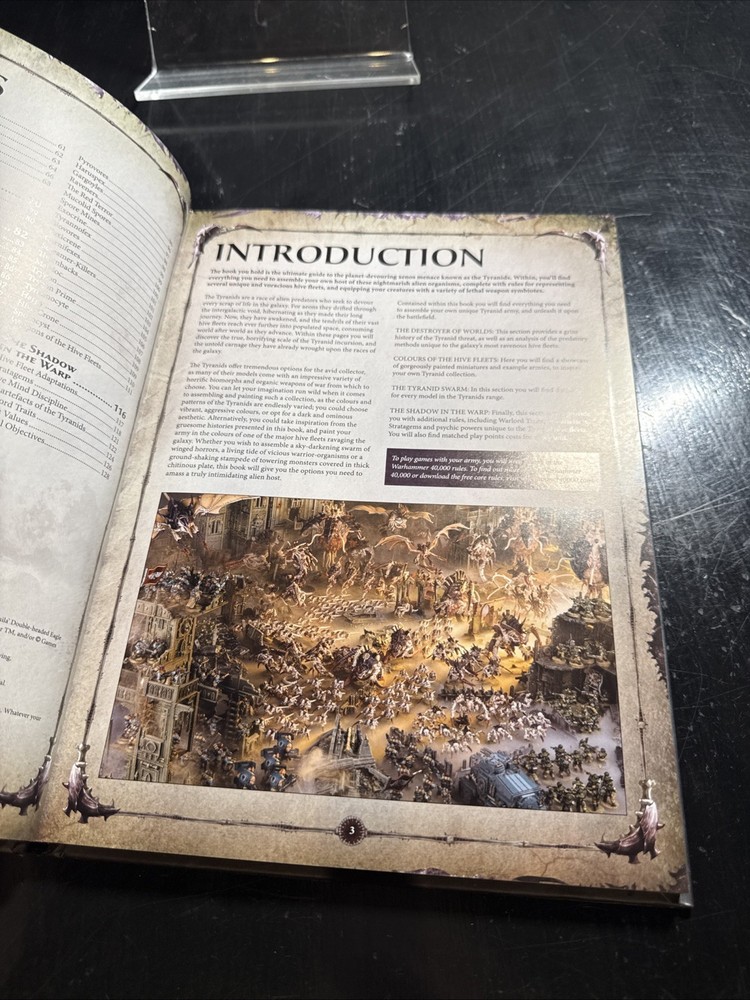 Games Workshop Warhammer 40k Tyranids Codex