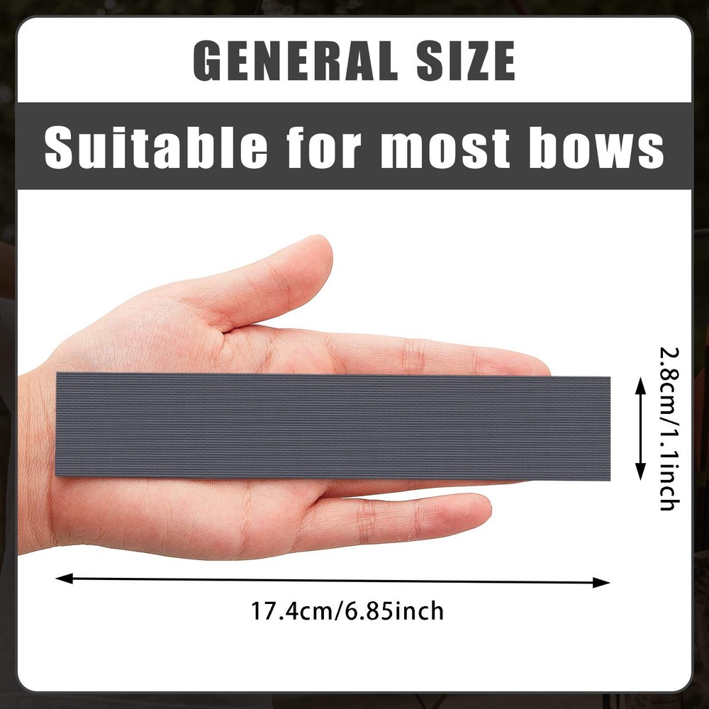 Skylety 4 Pieces Bow String Silencer Dampeners Noise Recurve String...