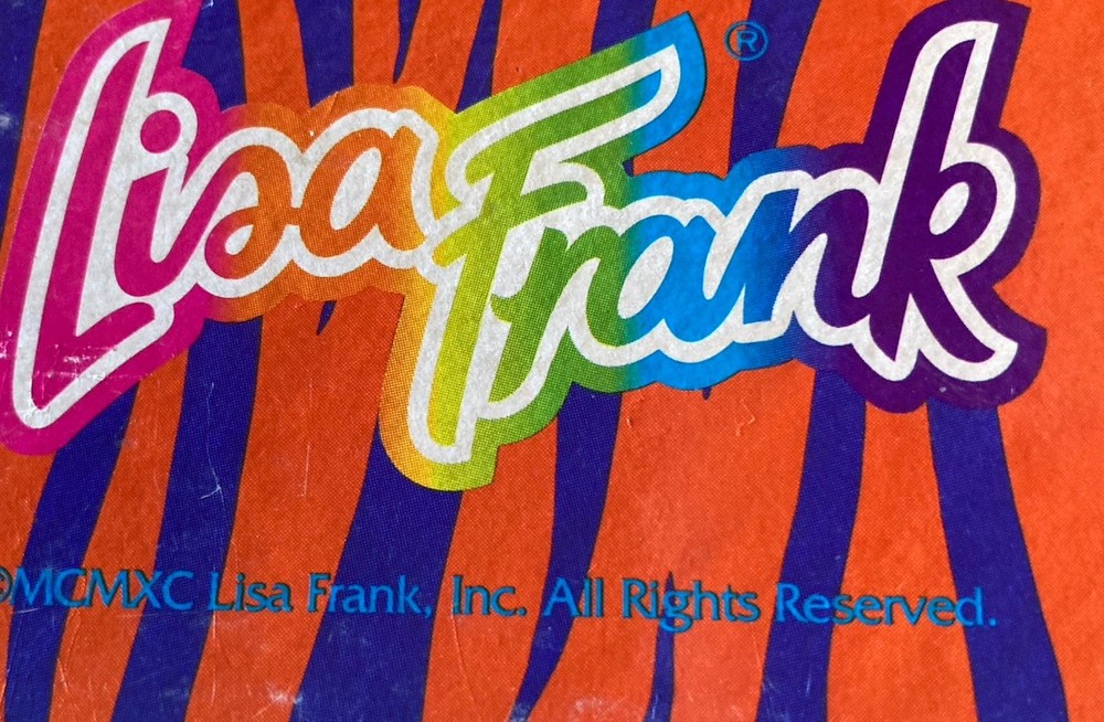 VTG 90’s Lisa Frank Tiger Pencil Keepsake Box