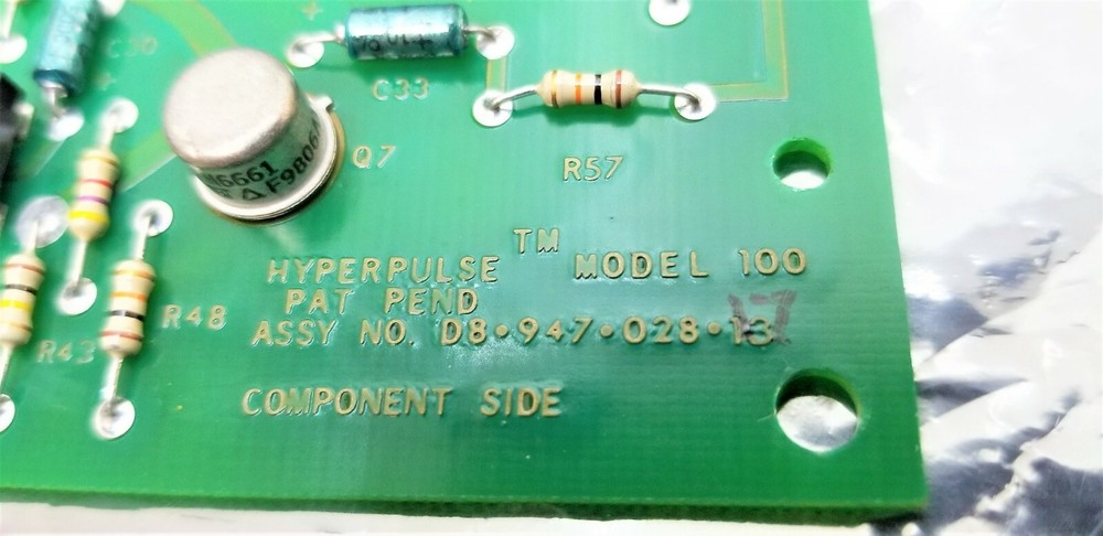 PRC CORP. HYPERPULSE BOARD MODEL 100, D8-947-028-13 [B10S4]#1