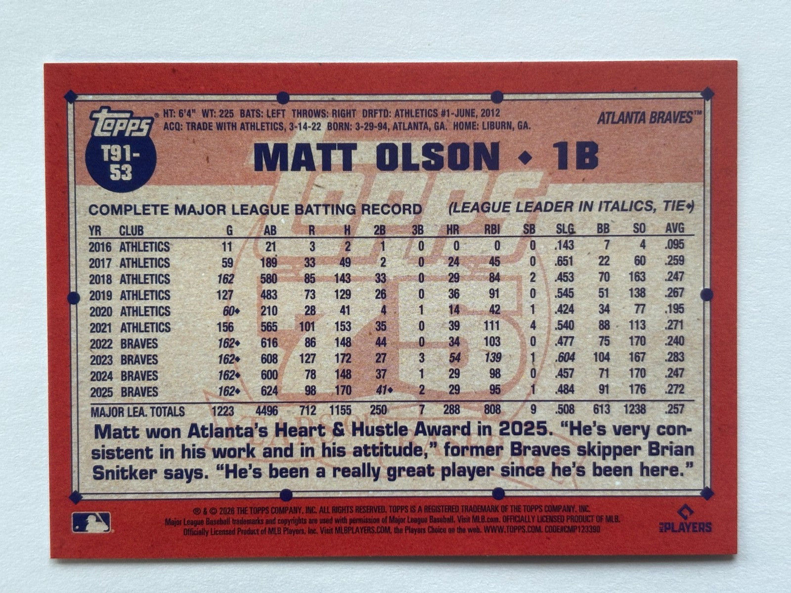 2026 Topps Series 1 - INSERTS, RC's, FOILS - ***YOU PICK***