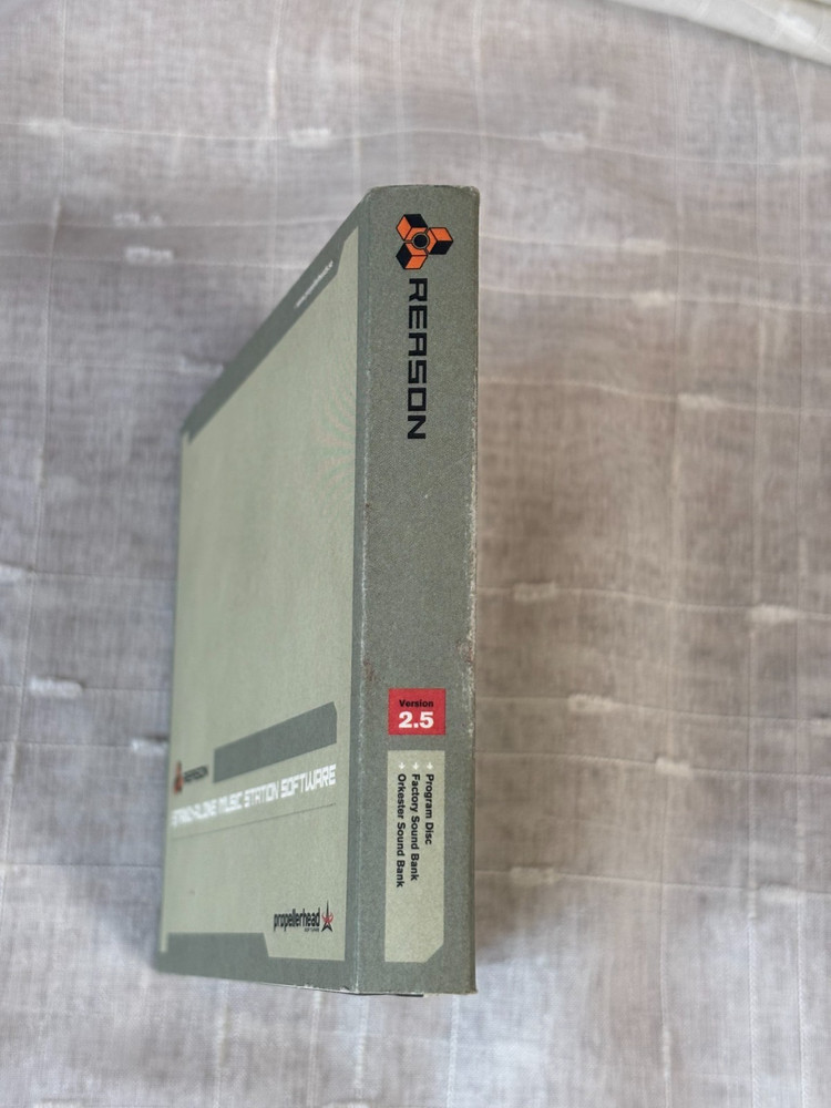 Propellerhead Reason 2.5 Software & Tutorial Disc- No License No- Disc's Only
