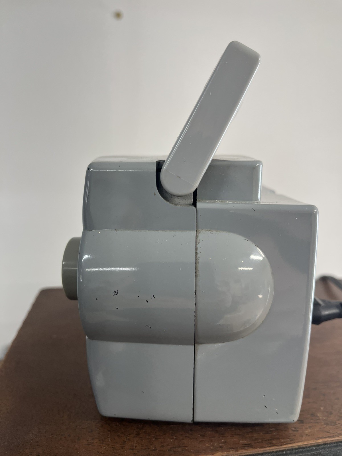 EXCELLENT 1953 MCM ZENITH K412-G “OWL EYE” Factory DAWN GREY Tube Radio