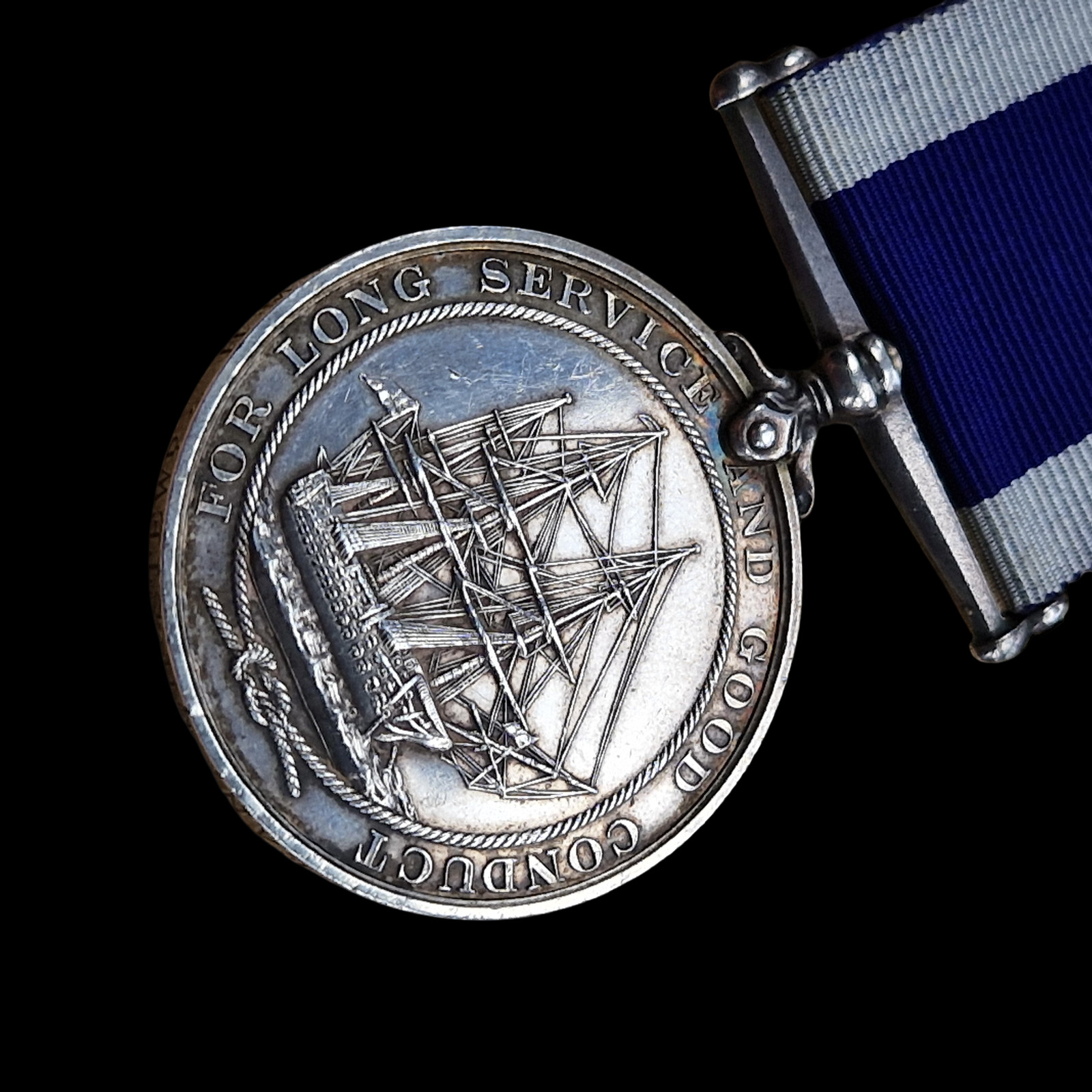 Royal Navy KIA Jutland HMS Defence 1916 Long Service Good Conduct Medal Plymouth