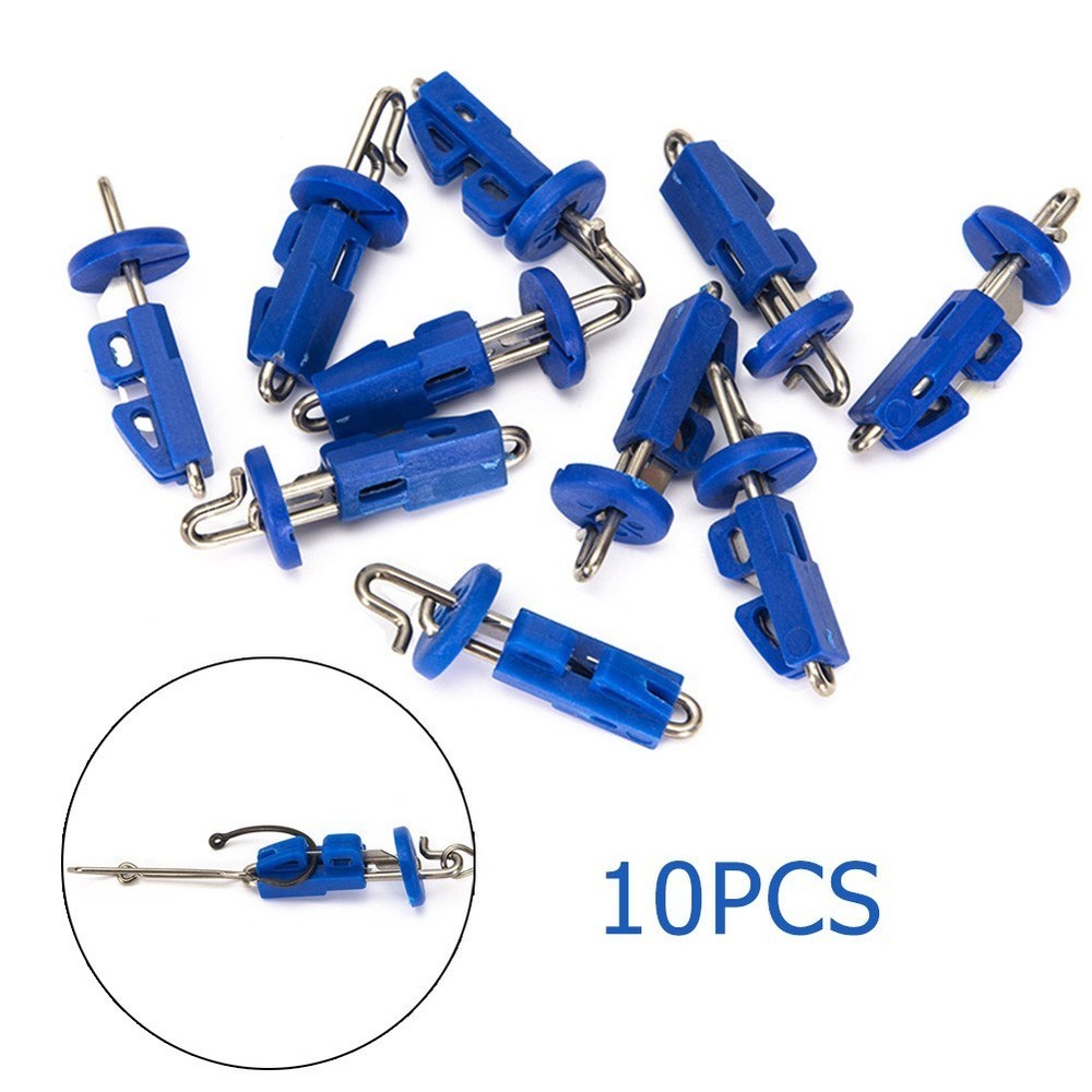 10pcs Versatile Bait Clip Quick Hook Release Tool Umbrella Type Simple Hook Tool