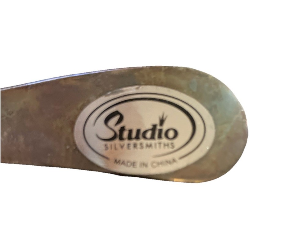 Studio Silversmiths Large Silver Plated Cake Server 11.5”