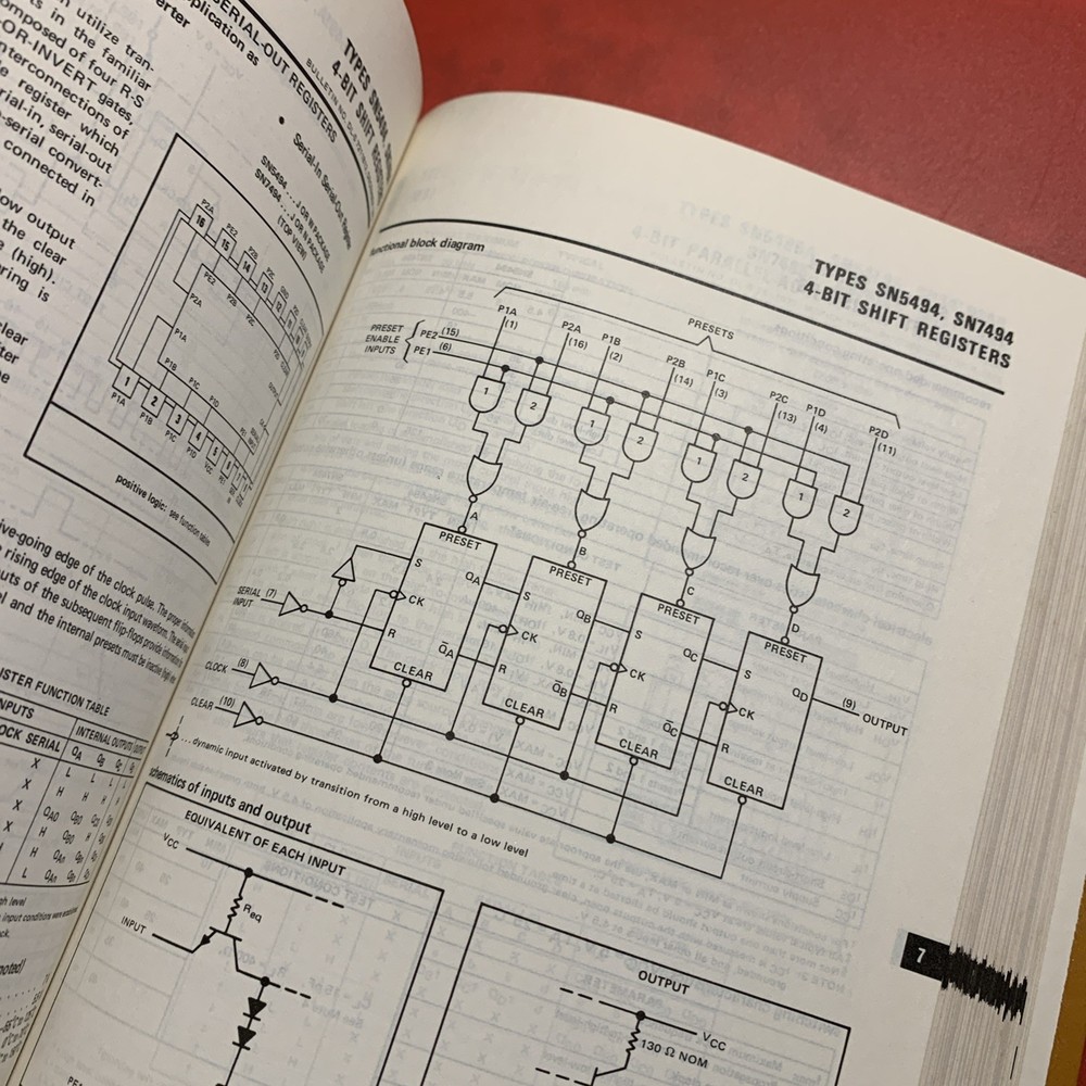 Texas Instruments The TTL Data Books For Design Engineers 1973 First Edition