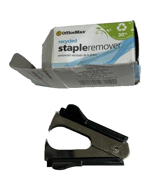 Officemax Staple Remover Black