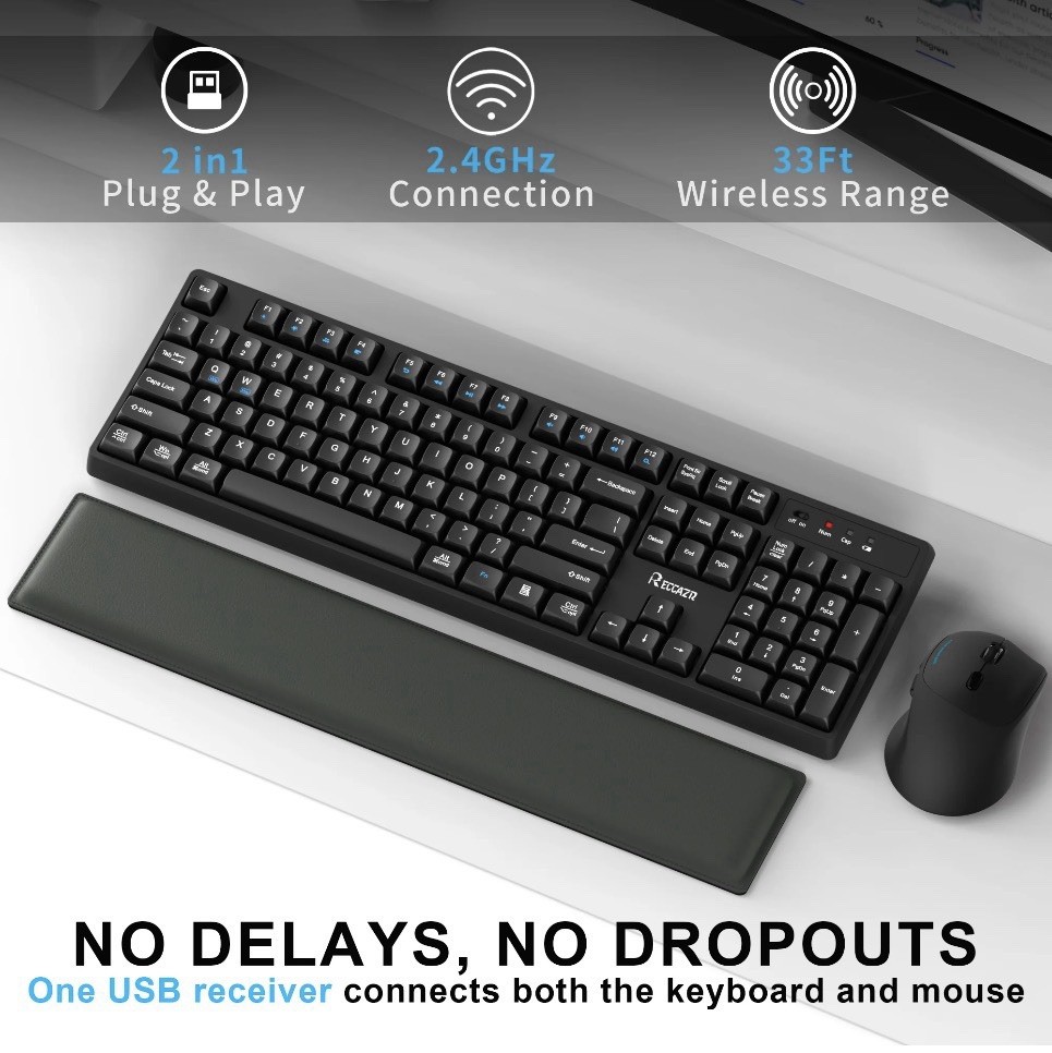 wireless keyboard and mouse combo